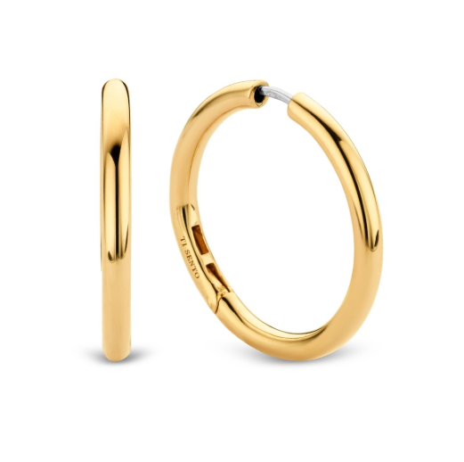 Gold Plated Hoop Earrings