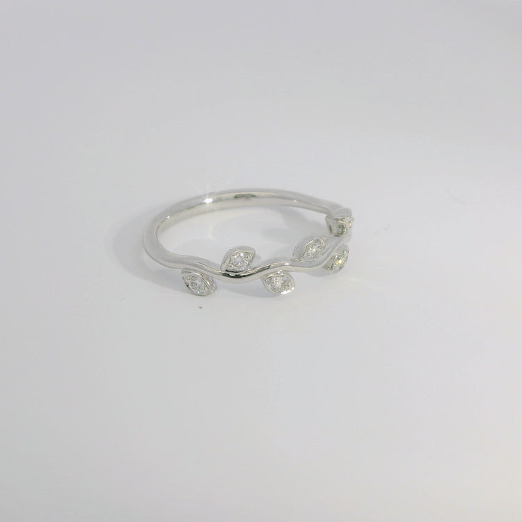 Leaf Band Ring